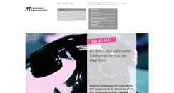 Desktop Screenshot of hfmt-koeln.de